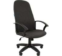 Кресло руководителя Helmi hl-e79 elegant lt, ткань, серая, механизм качания 319913