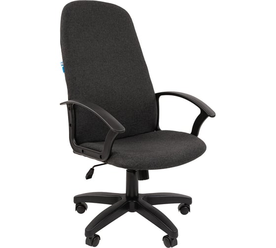Кресло руководителя Helmi hl-e79 elegant lt, ткань, серая, механизм качания 319913