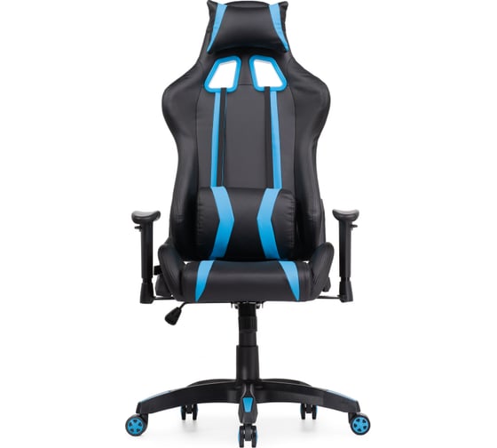 Компьютерное кресло Woodville Blok light blue / black 15137