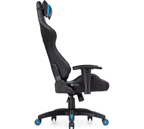 Компьютерное кресло Woodville Blok light blue / black 15137