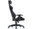 Компьютерное кресло Woodville Blok light blue / black 15137 4