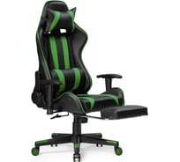 Стул Woodville Corvet black / green 15467