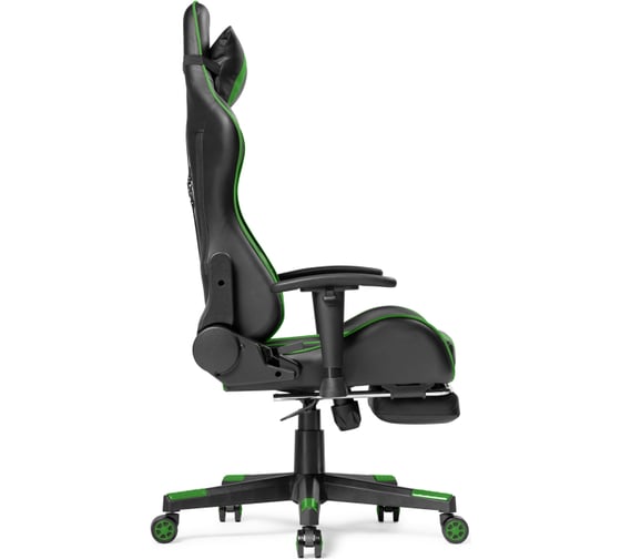 Стул Woodville Corvet black / green 15467