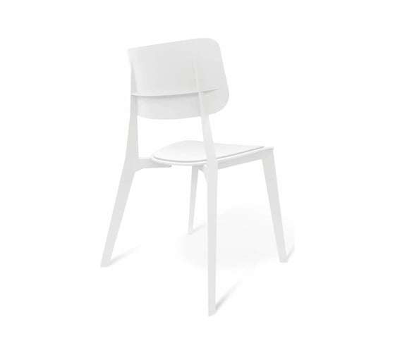 Стул Sheffilton SHT-S110-P белый/белый СТ-326