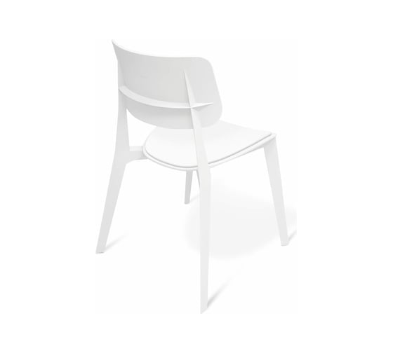 Стул Sheffilton SHT-S110-P белый/белый СТ-326