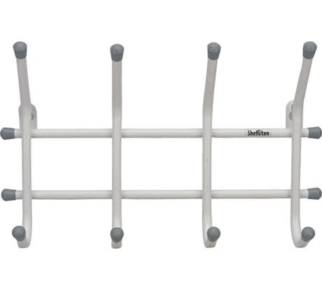 Вешалка Sheffilton Стандарт 1/4 белый/серый В2-5-1