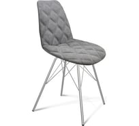 Стул Sheffilton SHT-ST29-С20/S37 серый туман/хром лак СТ-295
