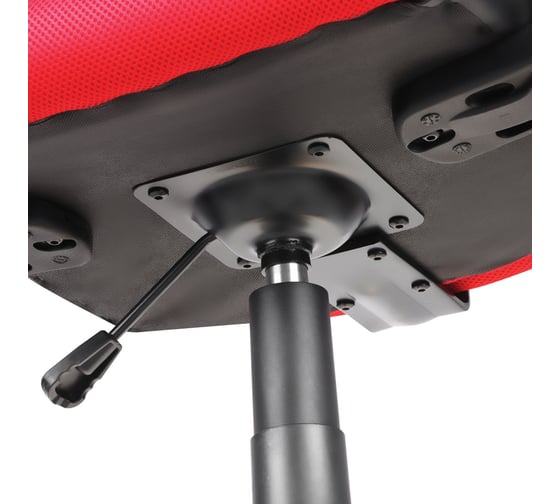 Игровое кресло Helmi hl-s12 mini, экокожа/ткань, черная/красная 323019