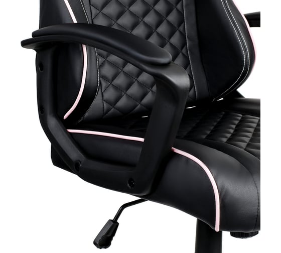 Игровое кресло Helmi hl-s10 level up, экокожа черная 323017
