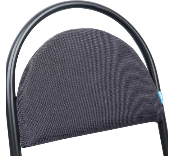 Стул Helmi hl-f02 стандарт, каркас черный, обивка ткань серая 330639