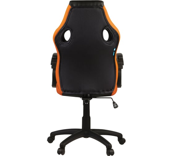 Игровое кресло Helmi hl-s07 boost, экокожа/ткань черная/оранжевая 319987