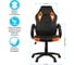 Игровое кресло Helmi hl-s07 boost, экокожа/ткань черная/оранжевая 319987 7