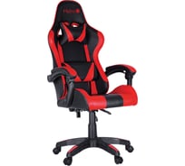 Игровое кресло Helmi hl-g05 effect, экокожа черная/красная, 2 подушки 306176