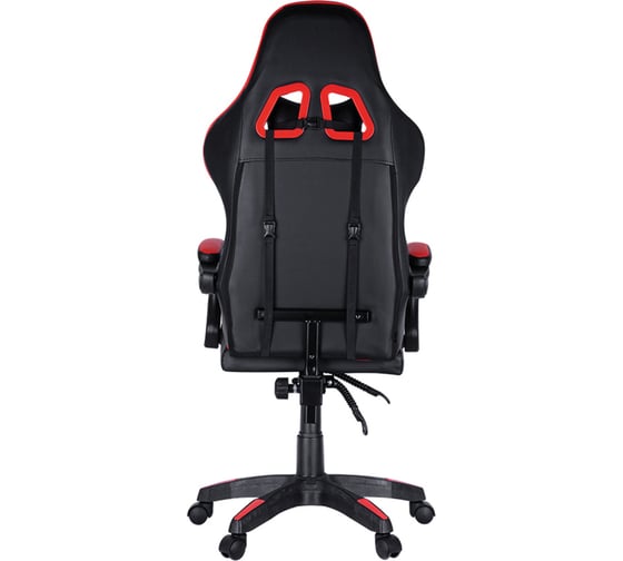 Игровое кресло Helmi hl-g05 effect, экокожа черная/красная, 2 подушки 306176