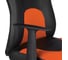 Игровое кресло Helmi hl-s12 mini, экокожа/ткань, черная/оранжевая 323020 3