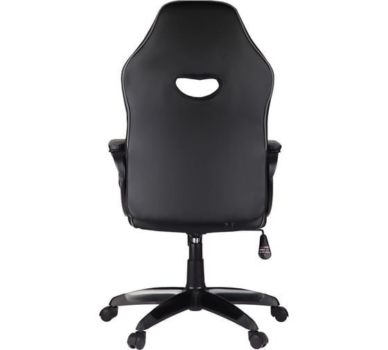 Игровое кресло Helmi hl-s15 skyline, экокожа, черная/серая, механизм качания 322027