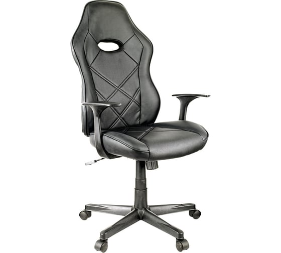 Игровое кресло Helmi hl-s04 mixed, экокожа черная 274809