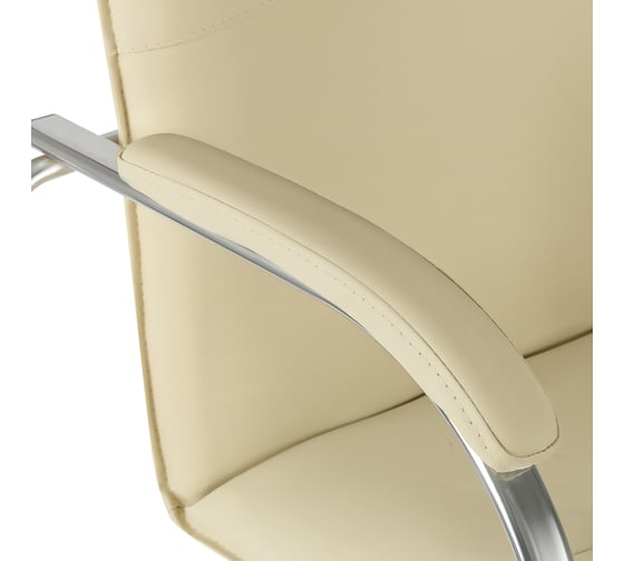 Стул Helmi hl-f04 самба м, каркас металл хром, экокожа, бежевый box2 344606