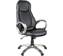 Игровое кресло Helmi hl-s01 apex, экокожа черная, серая вставка 274805