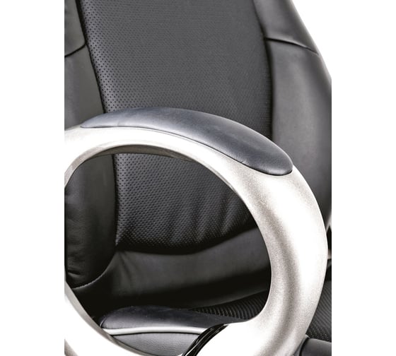 Игровое кресло Helmi hl-s01 apex, экокожа черная, серая вставка 274805