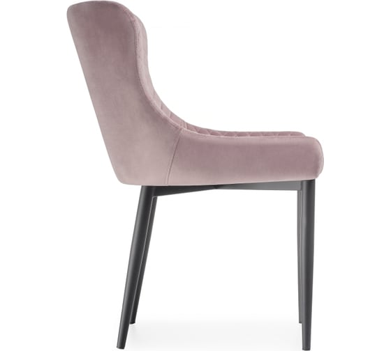 Стул Woodville Teo light purple, black 15019