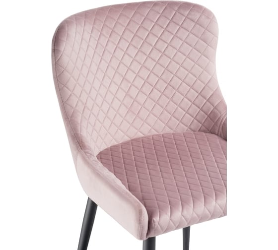 Стул Woodville Teo light purple, black 15019