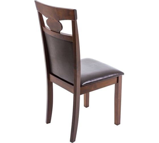 Деревянный стул Woodville Luiza dirty oak, dark brown 1995