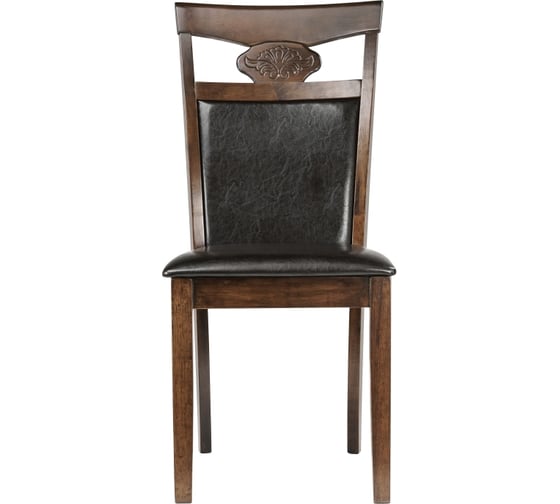 Деревянный стул Woodville Luiza dirty oak, dark brown 1995