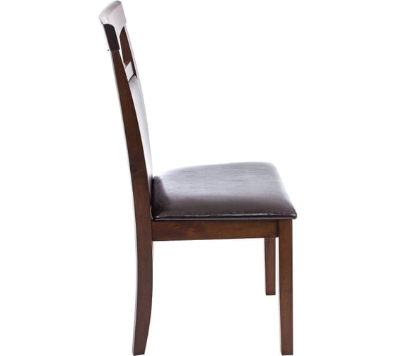 Деревянный стул Woodville Luiza dirty oak, dark brown 1995