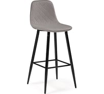 Барный стул Woodville Capri light gray, black 15129