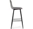Барный стул Woodville Capri light gray, black 15129 3