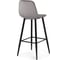 Барный стул Woodville Capri light gray, black 15129 4