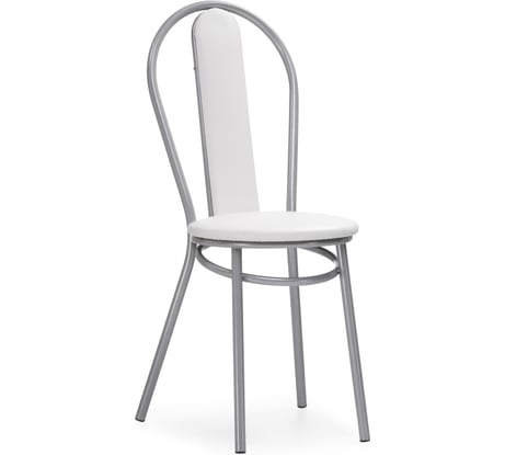 Стул Woodville Lamniel косое кольцо белый полимер, светлый мусс 453990