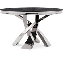 Стеклянный стол Woodville Komin 1 черный 15309