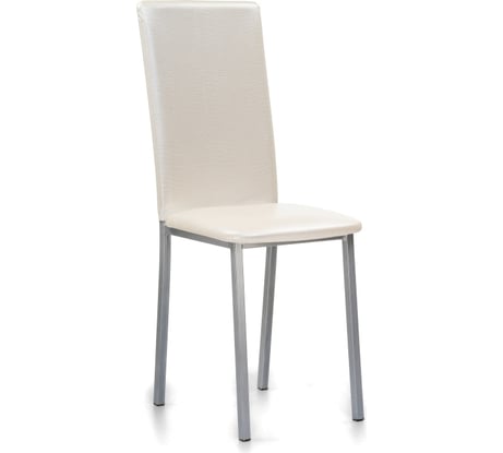 Стул Woodville Bozanak жемчуг, крокодил искусственная кожа, светлый мусс 454010