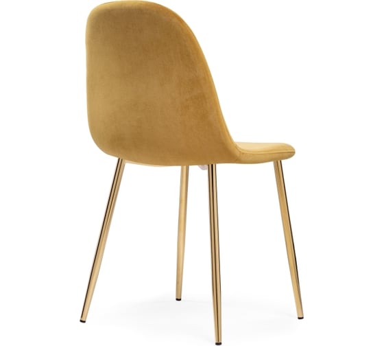 Стул Woodville Lilu 1 yellow, gold 15371