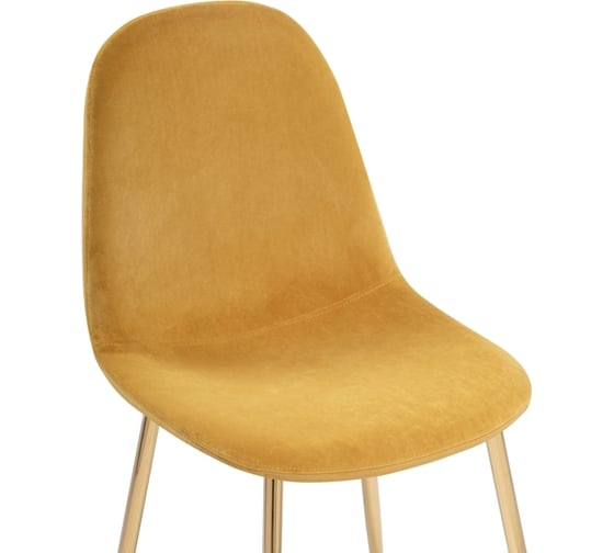 Стул Woodville Lilu 1 yellow, gold 15371