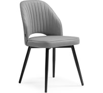 Стул Woodville Брейния velutto 52, черный 500001