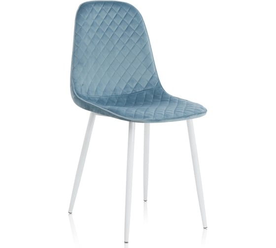 Стул Woodville Capri blue, white 11840