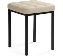 Стул Woodville Байя кожзам d1, черный матовый 439456