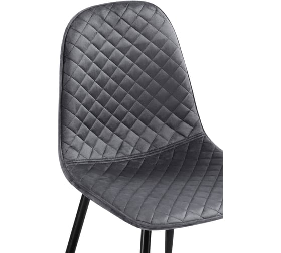Стул Woodville Capri dark gray, black 15134