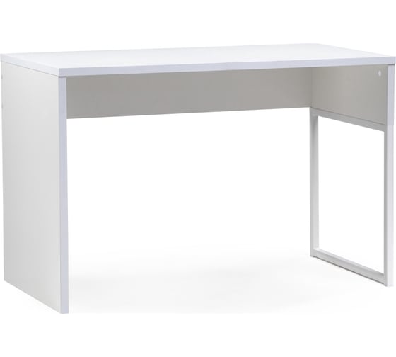 Стол Woodville Ниа 115x60 белый, белый матовый 489698 1