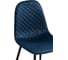 Стул Woodville Capri dark blue, black 11947 5