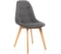 Деревянный стул Woodville Filip dark gray, wood 15101 1