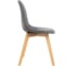 Деревянный стул Woodville Filip dark gray, wood 15101 2