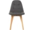 Деревянный стул Woodville Filip dark gray, wood 15101 4