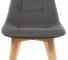 Деревянный стул Woodville Filip dark gray, wood 15101 5