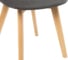 Деревянный стул Woodville Filip dark gray, wood 15101 10
