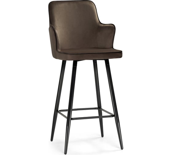 Барный стул Woodville Feona dark brown 15073