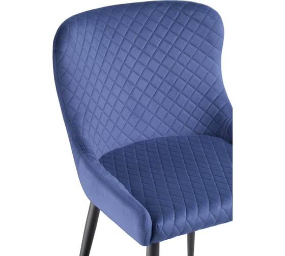 Стул Woodville Teo dark blue, black 15030